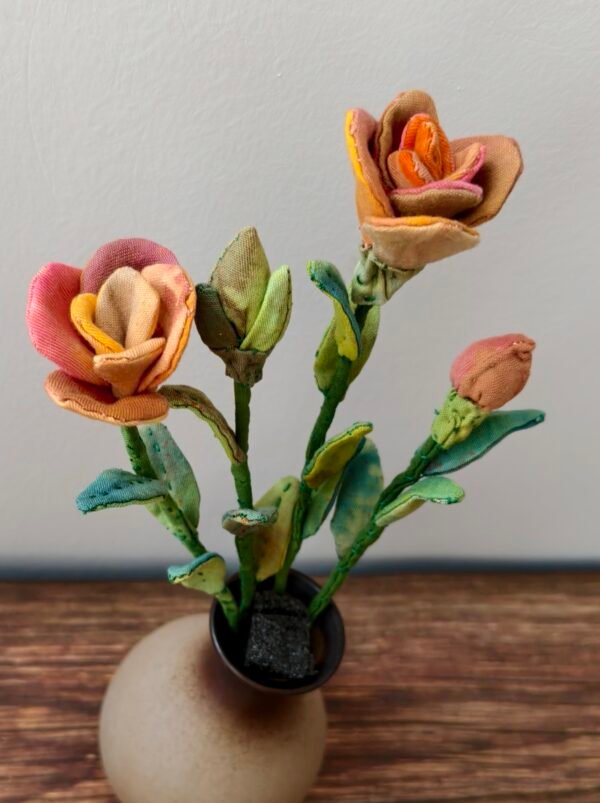 Fabric flowers - Image 11